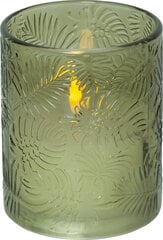 LED Pillar Candle Flamme Leaf 061-72 цена и информация | Подсвечники, свечи | kaup24.ee