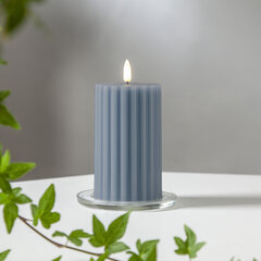 LED Pillar Candle Flamme Stripe 061-70 цена и информация | Подсвечники, свечи | kaup24.ee