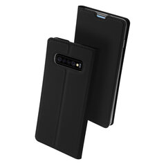 Dux Ducis Skin Pro Bookcase, для Samsung Galaxy S10, Черный цена и информация | Чехлы для телефонов | kaup24.ee