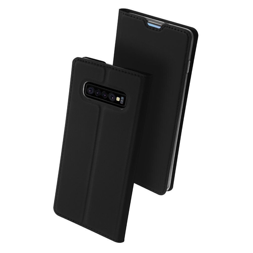 Dux Ducis Skin Pro Bookcase, telefonile Samsung Galaxy S10, must цена и информация | Telefoni kaaned, ümbrised | kaup24.ee