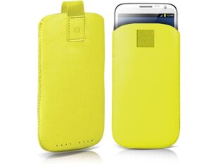 SBS Poche XL Universal Case 13.5 - 7.5 cm Yellow цена и информация | Чехлы для телефонов | kaup24.ee