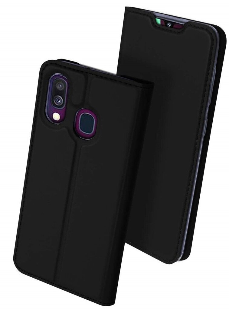 Dux Ducis Premium Magnet Case For Samsung A405 Galaxy A40 Grey цена и информация | Telefoni kaaned, ümbrised | kaup24.ee