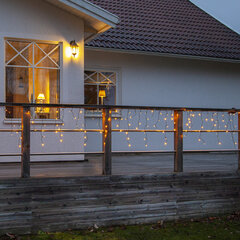 Icicle Lights Golden Warm White цена и информация | Уличное освещение | kaup24.ee