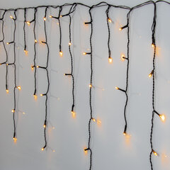 Icicle Lights Golden Warm White цена и информация | Уличное освещение | kaup24.ee