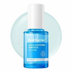 Real Barrier Aqua Soothing Ampoule 30ml - Tugeva niisutava ja siluva toimega seerum цена и информация | Сыворотки для лица, масла | kaup24.ee