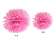 Pom pom, roosa, 25 cm hind ja info | Peokaunistused | kaup24.ee