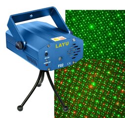 Laserprojektor, roheline ja punane värvid цена и информация | Рождественские украшения | kaup24.ee