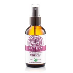 Alteya orgaaniline Bulgaaria roosivesi - 120ml hind ja info | Eeterlikud ja kosmeetilised õlid | kaup24.ee