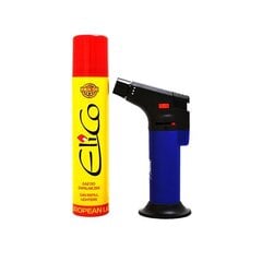 Elico gaasi mikropõleti Blue Torch + gaas 90ml hind ja info | Muu matkavarustus | kaup24.ee