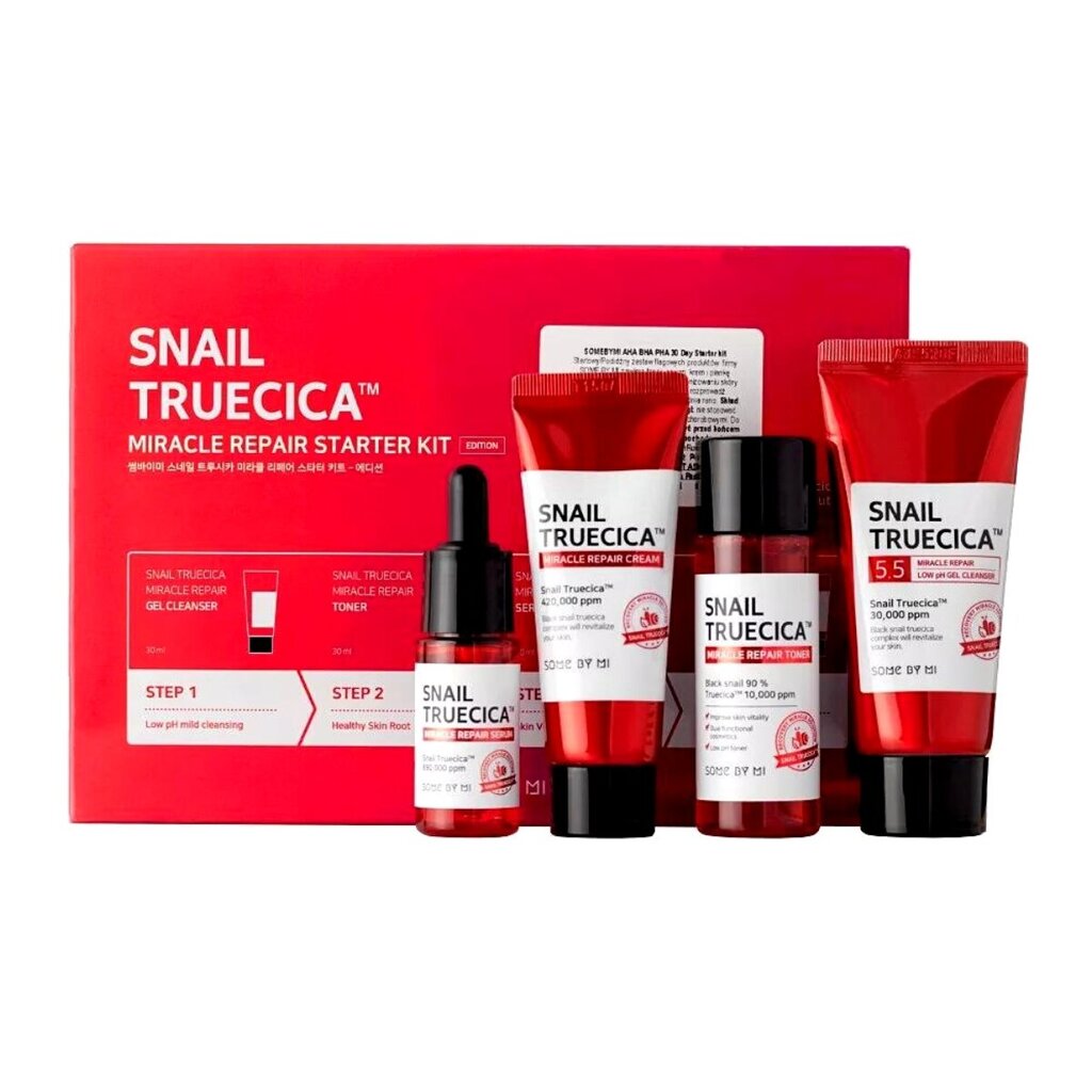 SOME BY MI Snail Truecica Miracle Repair Stardikomplekt hind ja info | Näomaskid, silmamaskid | kaup24.ee