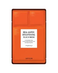 JAYJUN Real Water Brightening Black Mask – 3-astmeline puhastav, sära andev ja toitev hooldus hind ja info | Näomaskid, silmamaskid | kaup24.ee