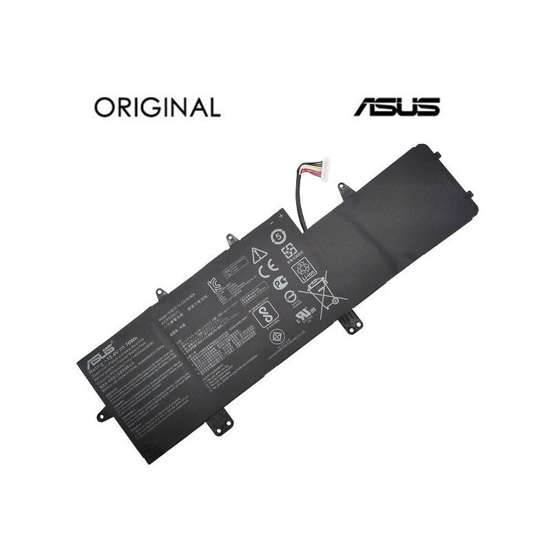 org Uus aku tüüp ASUS C41N1804, 4550mAh hind ja info | Sülearvuti akud | kaup24.ee