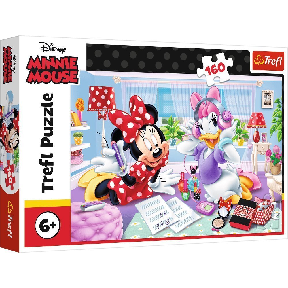 Pusle Trefl Disney Minnie Hiir Minnie Mouse, 160-osaline hind ja info | Pusled | kaup24.ee