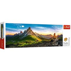 Panoraampusle Trefl Dolomiidist päikeseloojang цена и информация | Пазлы | kaup24.ee