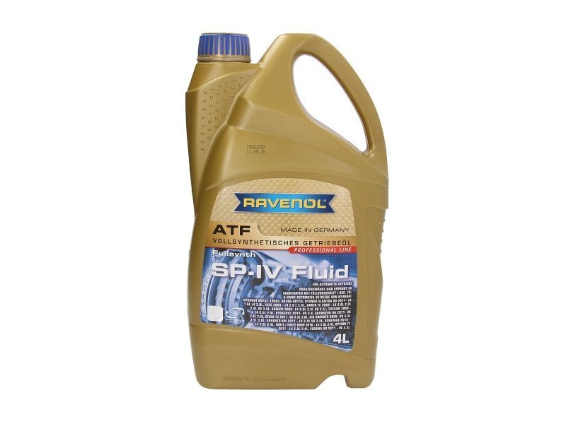 Käigukastiõli RAVENOL ATF FLUID SP IV 4L HYUNDAI-KIA цена и информация | Eriotstarbelised määrdeõlid ja -vedelikud | kaup24.ee