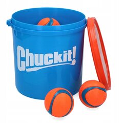 Chuckit! Bucket Ultra Ball komplekt 8 palli koos koerapesuämbriga 8 tk. hind ja info | Mänguasjad koertele | kaup24.ee