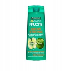 Garnier New Fructis Grow Strong šampoon nõrkadele juustele, 400 ml hind ja info | Šampoonid | kaup24.ee