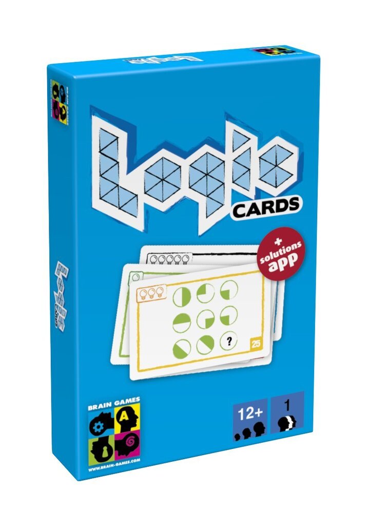 Mäng Logic Cards 1 hind ja info | Lauamängud ja mõistatused | kaup24.ee