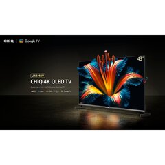 CHiQ U43QM8V, QLED-телевизор цена и информация | Телевизоры | kaup24.ee