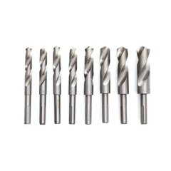 Metallist puurikomplekt HSS-Co, 8 tk. 14-25,5 mm цена и информация | Механические инструменты | kaup24.ee