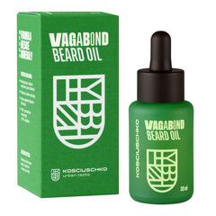 KOSCIUSCHKO Vagabond Beard Oil - Масло для бороды, 30 мл цена и информация | Средства для укладки волос | kaup24.ee