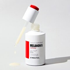 Осветляющая антивозрастная ампула с витаминами и глутатионом Medi Peel Melanon X Ampoule, 50ml цена и информация | Сыворотки для лица, масла | kaup24.ee