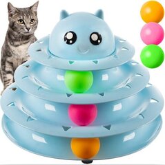 Игрушка для кота - теремок с шариками, Пурлов цена и информация | Игрушки для кошек | kaup24.ee