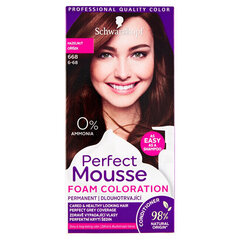 Juuksevärv Schwarzkopf Perfect Mousse 600 helepruun, 35 ml цена и информация | Краска для волос | kaup24.ee