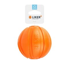 Mänguasi koertele pall Liker, 7 cm, oranž цена и информация | Игрушки для собак | kaup24.ee