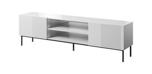 Telerilaud Cama Meble Slide 200K, 200x40x57 cm, valge цена и информация | Тумбы под телевизор | kaup24.ee