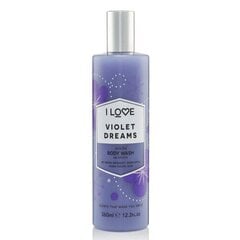 I Love Violet Dreams dušigeel ( Body Wash) 360 ml цена и информация | Масла, гели для душа | kaup24.ee