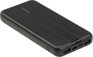 Powerbank Rivacase VA2041 Must 10000 mAh hind ja info | Akupangad | kaup24.ee