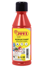 Akrüülvärv JOVI, 250ml, punane värv (1 tk.) hind ja info | Kirjatarbed | kaup24.ee