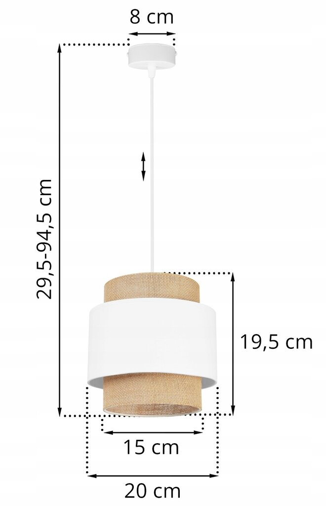 LightHome riputatav Boho hind ja info | Rippvalgustid | kaup24.ee