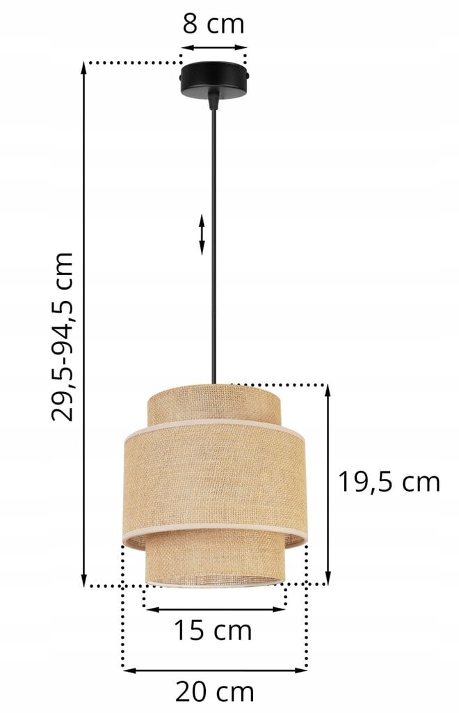 LightHome riputatav Boho hind ja info | Rippvalgustid | kaup24.ee