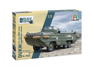 Konstruktor Italeri - DUKW 2 1/2 ton GMC truck amphibious version "D-Day 80° Anniversary", 1/72, 7022 hind ja info | Klotsid ja konstruktorid | kaup24.ee