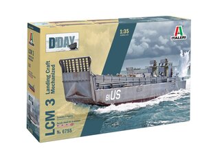 Italeri - LCM 3 (Landing Craft Mechanized) D-Day 80th Anniversary, 1/35, 6755 hind ja info | Klotsid ja konstruktorid | kaup24.ee