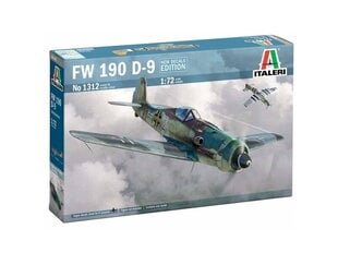 Italeri - Focke-Wulf Fw 190D-9, 1/72, 1312 цена и информация | Конструкторы и кубики | kaup24.ee