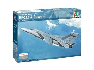 Konstruktor Italeri - EF-111 A Raven, 1/72, 1235 hind ja info | Klotsid ja konstruktorid | kaup24.ee