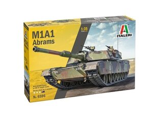 Italeri - M1A1 Abrams, 1/35, 6596 цена и информация | Конструкторы и кубики | kaup24.ee