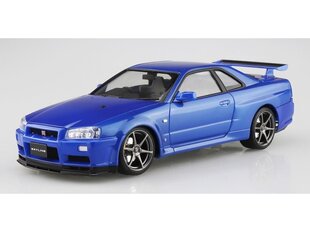 Aoshima - Nissan Skyline GT-R Pre-painted Model Kit, 1/24, 06557 цена и информация | Конструкторы и кубики | kaup24.ee