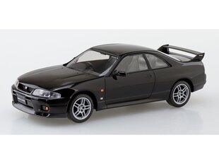 Konstruktor Aoshima - The Snap Kit Nissan R33 Skyline GT-R Black, 1/32, 06455 hind ja info | Klotsid ja konstruktorid | kaup24.ee