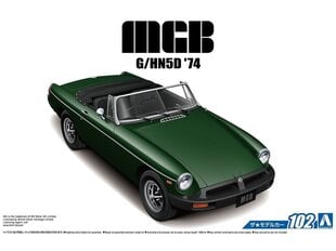 Aoshima - MG MGB G/HN5D '74, 1/24, 05686 цена и информация | Конструкторы и кубики | kaup24.ee