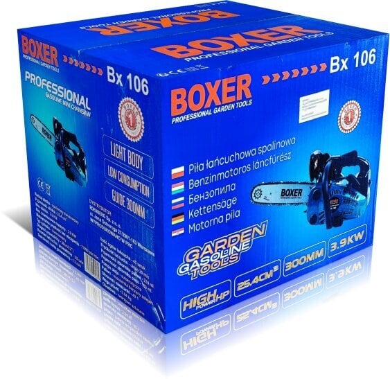 Bensiinimootorsaag Boxer BX 106 kahetaktiline 3,9 kW 30 cm hind ja info | Mootorsaed ja akusaed | kaup24.ee