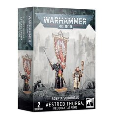 Warhammer 40k Adepta Sororitas Aestred Thurga, Reliquant at Arms цена и информация | Конструкторы и кубики | kaup24.ee