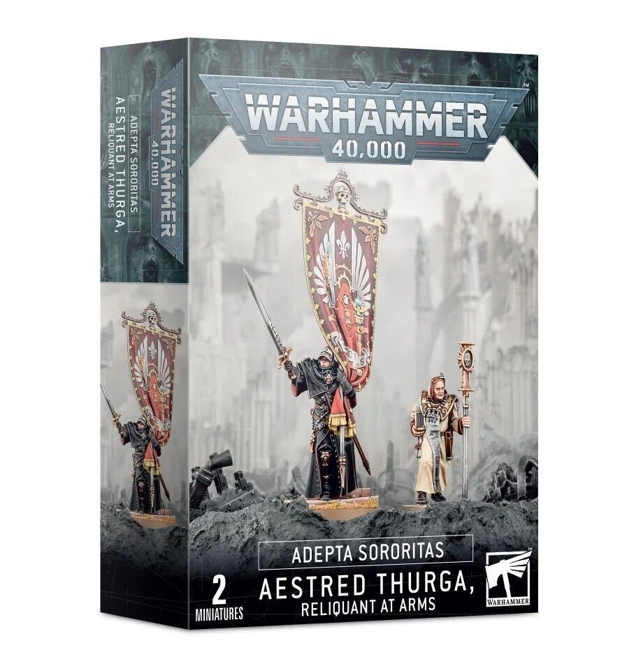 Konstruktor Warhammer 40k Adepta Sororitas Aestred Thurga, Reliquant at Arms цена и информация | Klotsid ja konstruktorid | kaup24.ee