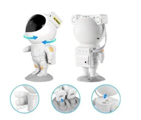 Happy People AS-02 Galaxy ja Star Projector astronaut hind ja info | Peokaunistused | kaup24.ee