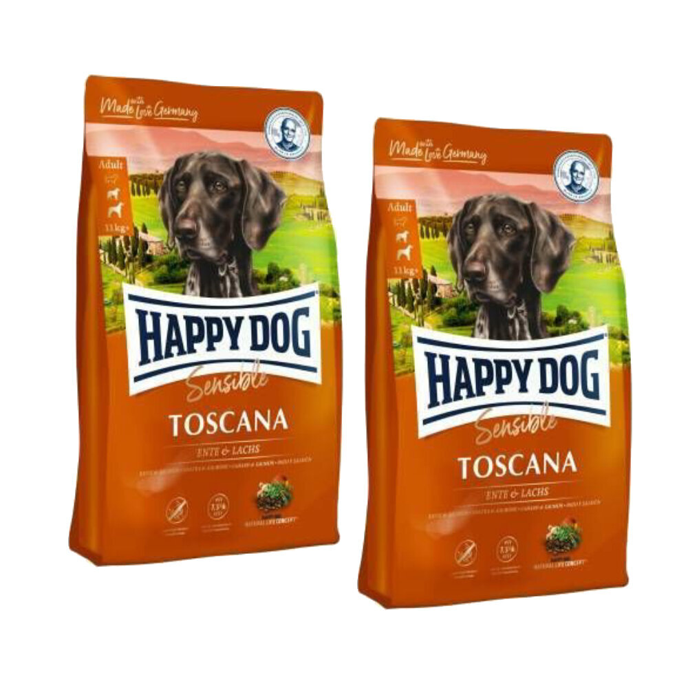 Kuivtoit koertele Happy Dog Supreme Toscana, 2x12.5 kg цена и информация | Kuivtoit koertele | kaup24.ee