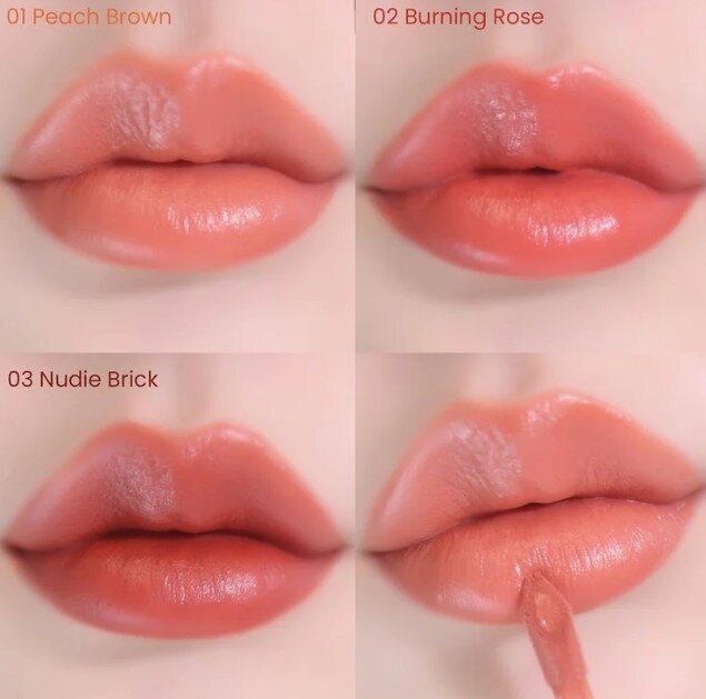 Huuleläige Heimish - Dailism Liquid Lipstick 01 (Peach Brown) hind ja info | Huulepulgad, -läiked, -palsamid, vaseliin | kaup24.ee