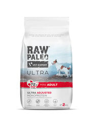 Raw Paleo Vet Expert Ultra Beef Mini Adult, 2kg hind ja info | Kuivtoit koertele | kaup24.ee